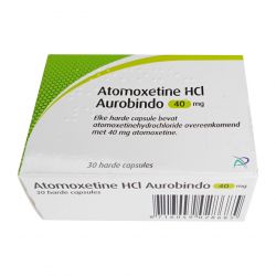 Атомоксетин HCL 40 мг Европа :: Аналог Когниттера :: Aurobindo капс. №30 в Тольятти и области фото